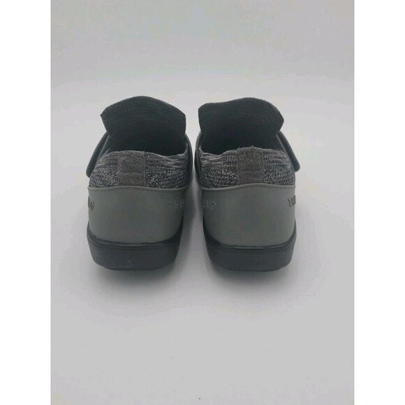 Traq by Alegria Womens Qwik Knit Slip on Shoes Charcoal Gray 41M US 10.5 11 - Picture 4 of 12